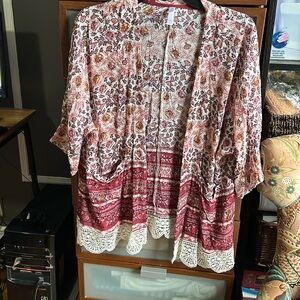 Xhilararation  Short duster size xs/s nwot